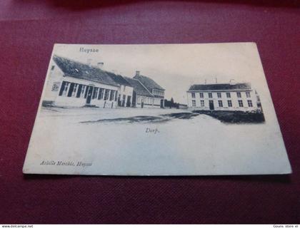 BC17-44  Cpa  Huysse Dorp Huise Kruishoutem