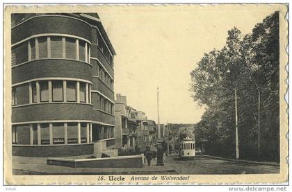 Uccle - Ukkel :  Avenue de Wolvandael  :   TRAM     ( ecrit  )