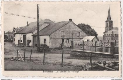 Bercheux - Le centre du village