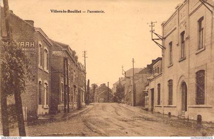 BELGIQUE - villers le bouillet - panneterie - desaix - carte postale ancienne