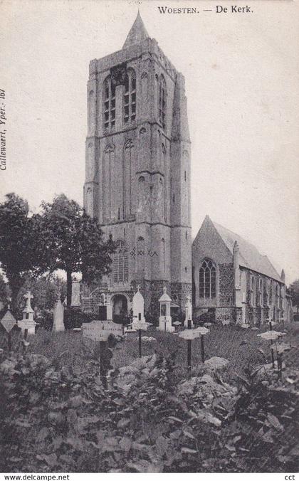 Woesten  Vleteren   De Kerk   Edit Callewaert Yper n° 167