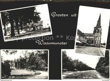 Waasmunster Cafe Restaurant Lekkerbek Kerk Kasteel