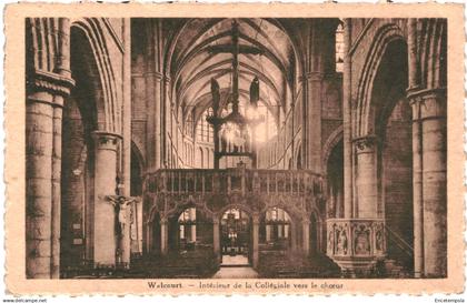 CPA  Carte Postale  Belgique Walcourt Intérieur de la Collégiale  VM88736