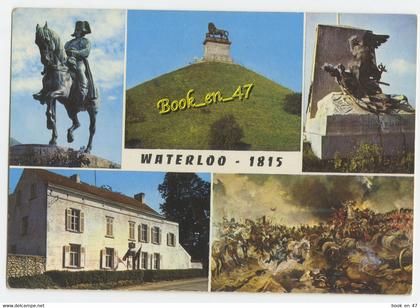 {84072} Belgique Province de Brabant Wallon , Waterloo 1815 , multivues ; Divers aspects. " en baisse "