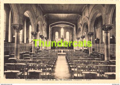 CPA WEZEMBEEK WESEMBEEK INSTITUT N D DES VII DOULEURS