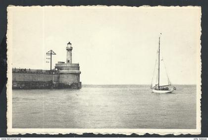 +++ CPA - ZEEBRUGGE - Vers la mer - De wijde wereld in - Nels //