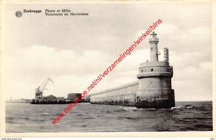 Vuurtoren en Havendam - Zeebrugge
