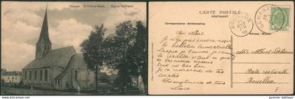 Carte postale - Zemst / Sempst St-Petrus kerk