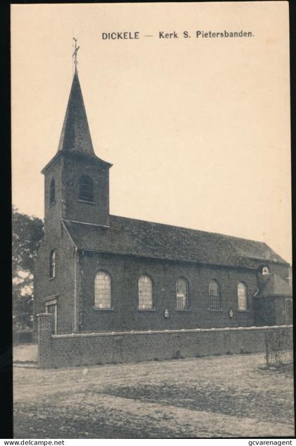 DICKELE    KERK S.PIETERSBANDEN