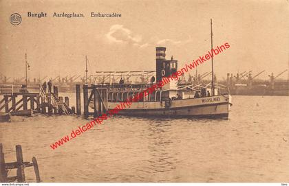Burght - Aanlegplaats - Burcht Zwijndrecht