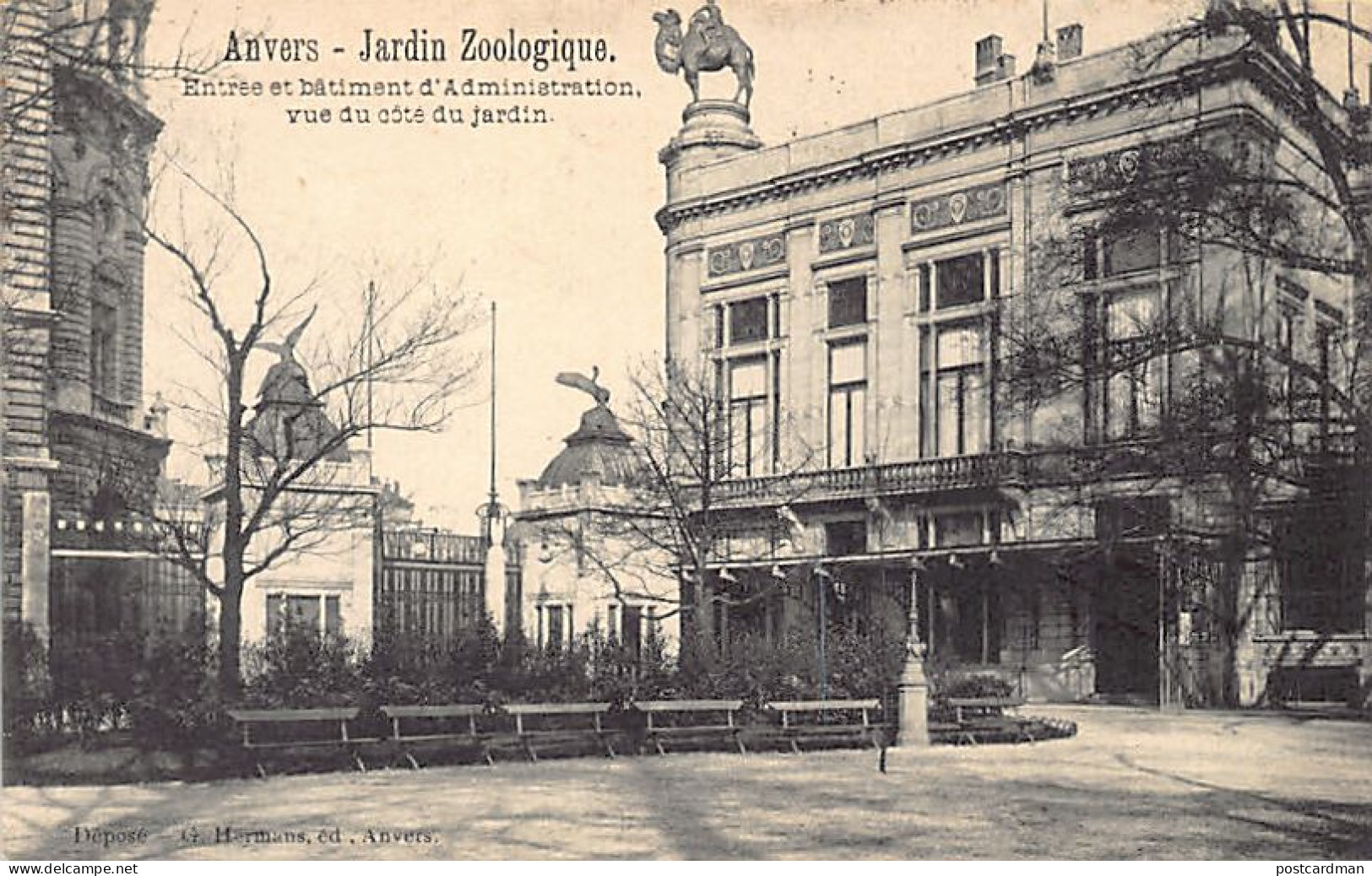 België - ANTWERPEN - De dierentuin - Administratie - Uitg. G. Heymans