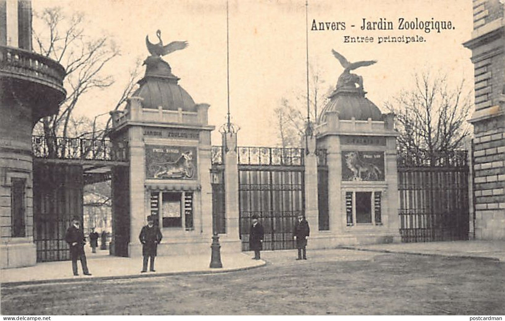 België - ANTWERPEN - De dierentuin - Hoofdingang - Uitg. G. Heymans