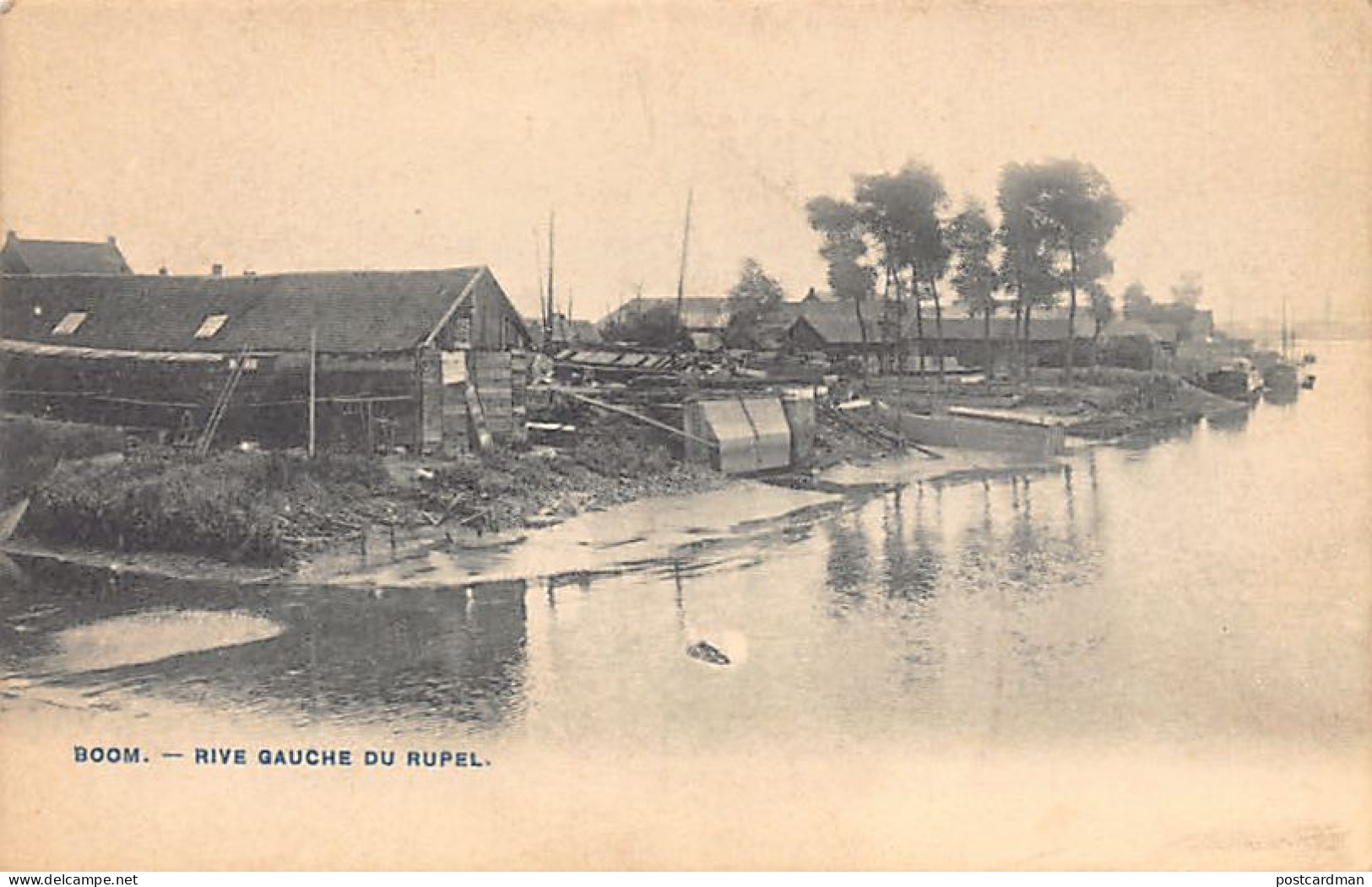 België - BOOM (Ant.) De linkeroever van de Rupel