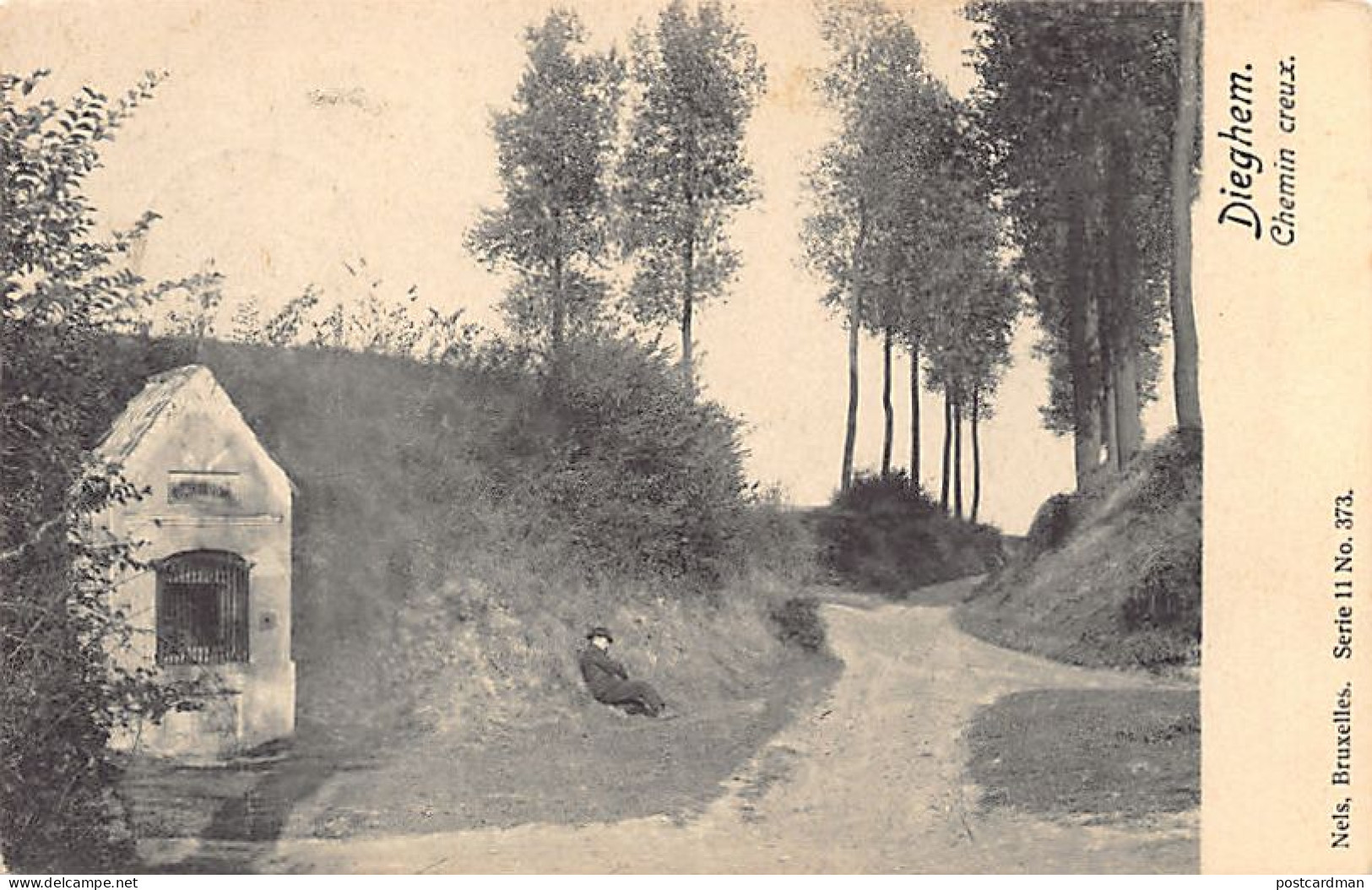 België - DIEGEM (Vl. Br.) Chemin Creux - Uitg. Nels Série 11 N. 373