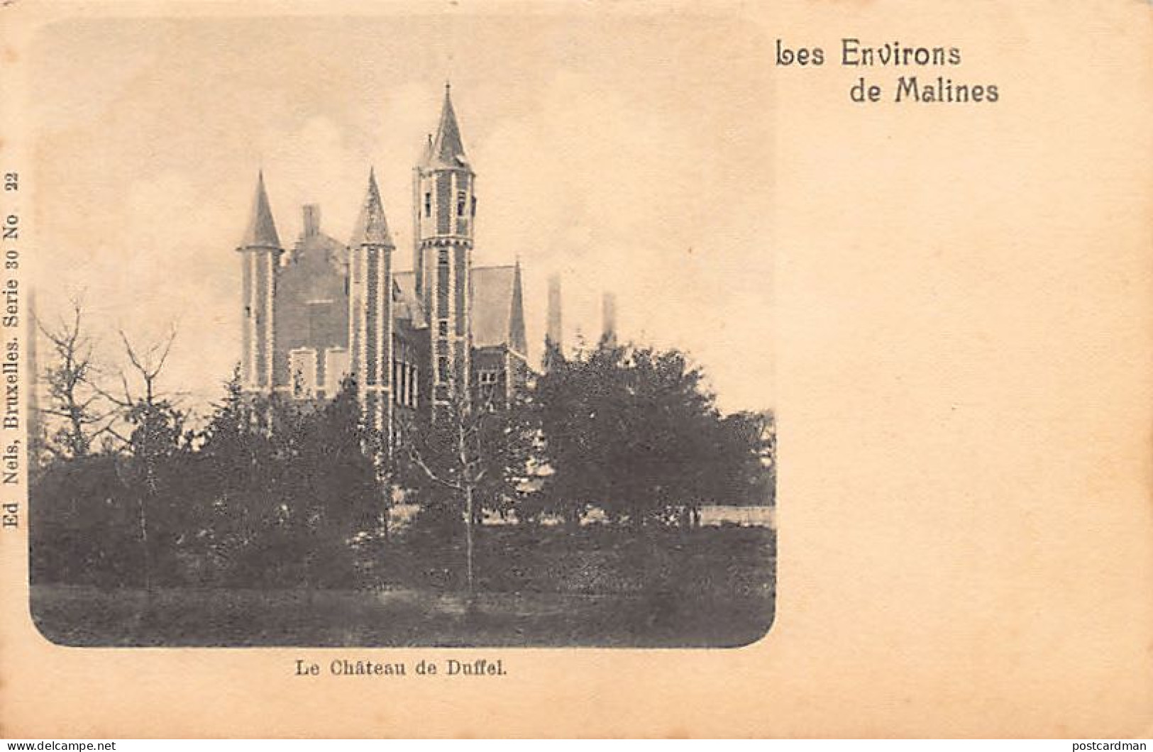 België - DUFFEL (Ant.) Kasteel ter Elst - Uitg. Nels Série 30 N. 22