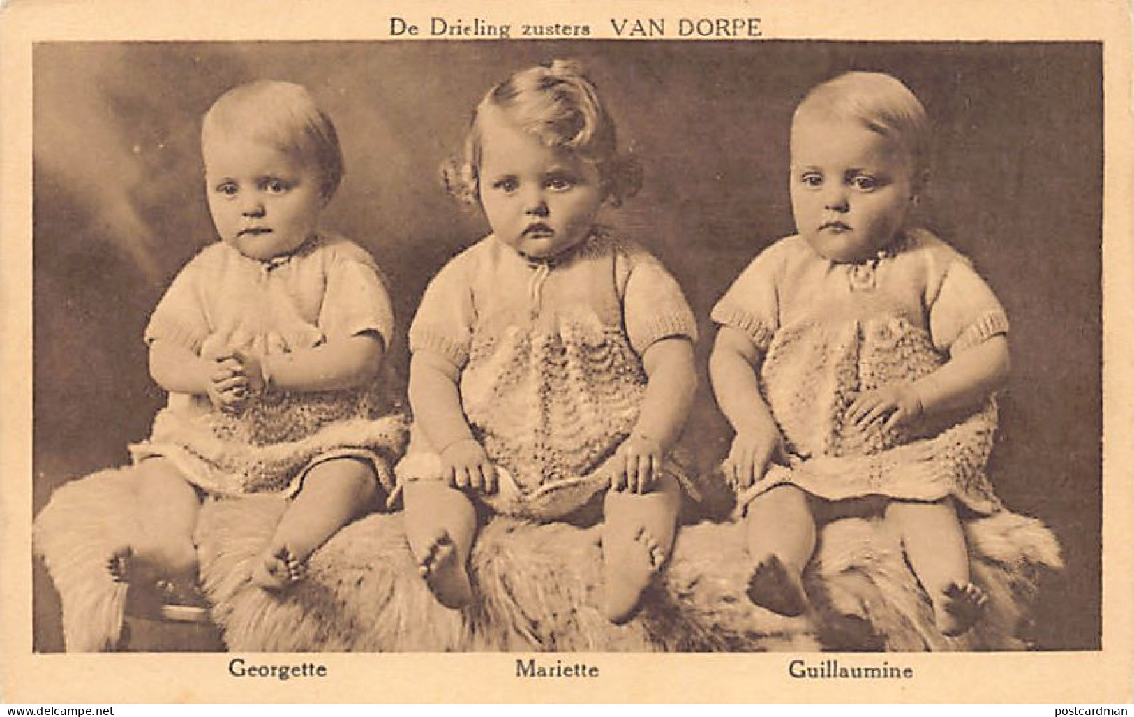 België - ETTERBEEK (Brux.-Cap.) De Drieling zusters Van Dorpe, 6 Fort de Boncelles straat