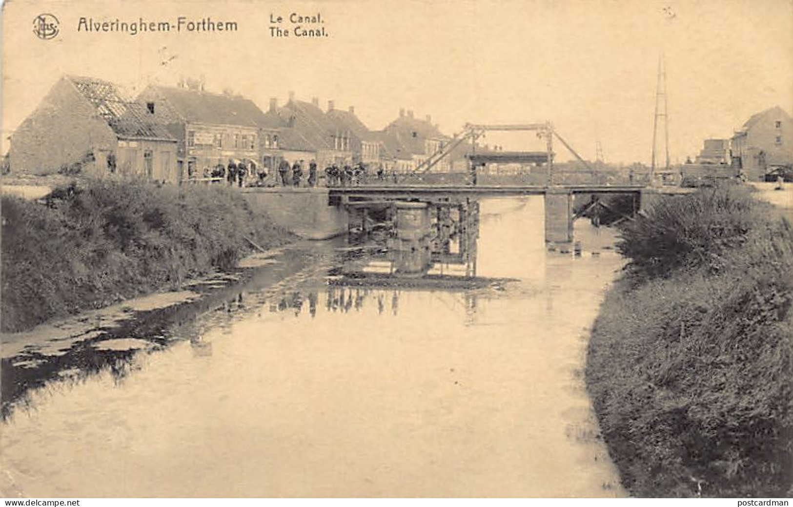 België - FORTEM Alveringem (W. Vl.) Het kanaal
