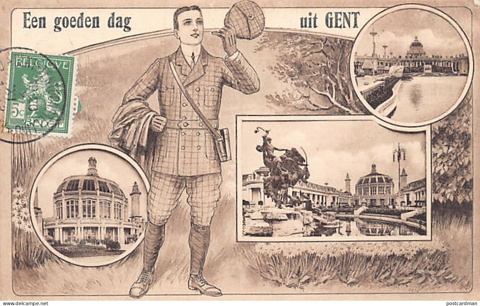 België - GENT (O. Vl.) Een goeden dag uit Gent