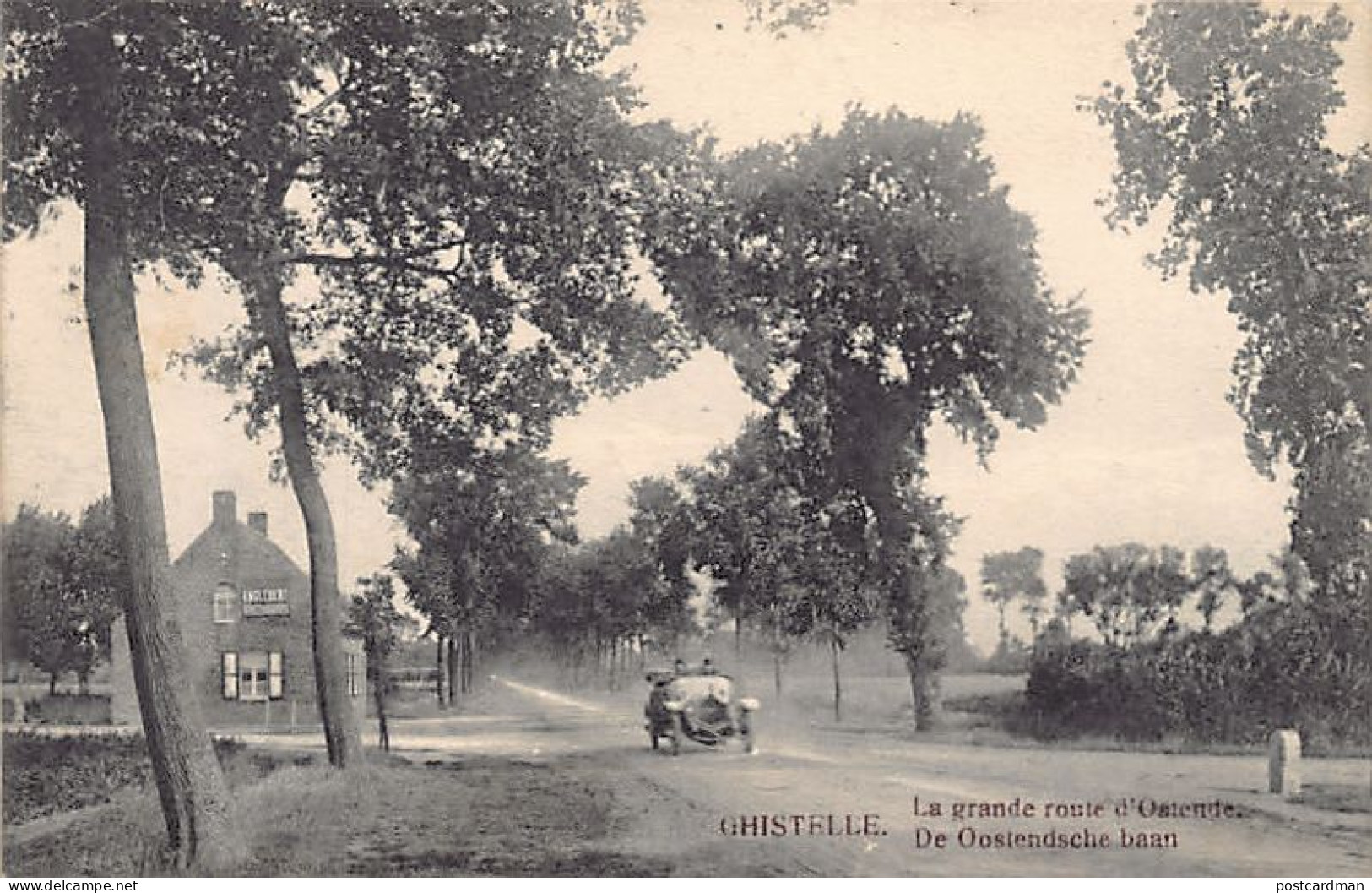 België - GISTEL (W. Vl.) De Oostendsche baan