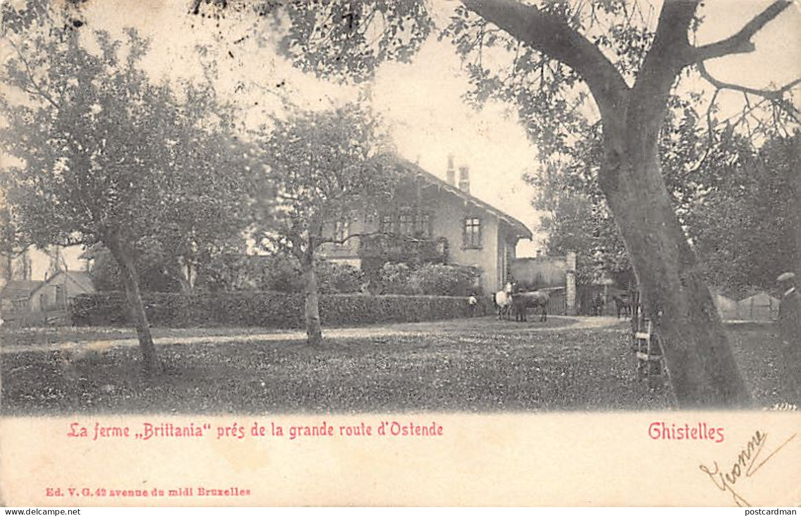 België - GISTEL (W. Vl.) Modelhofstede Britannia