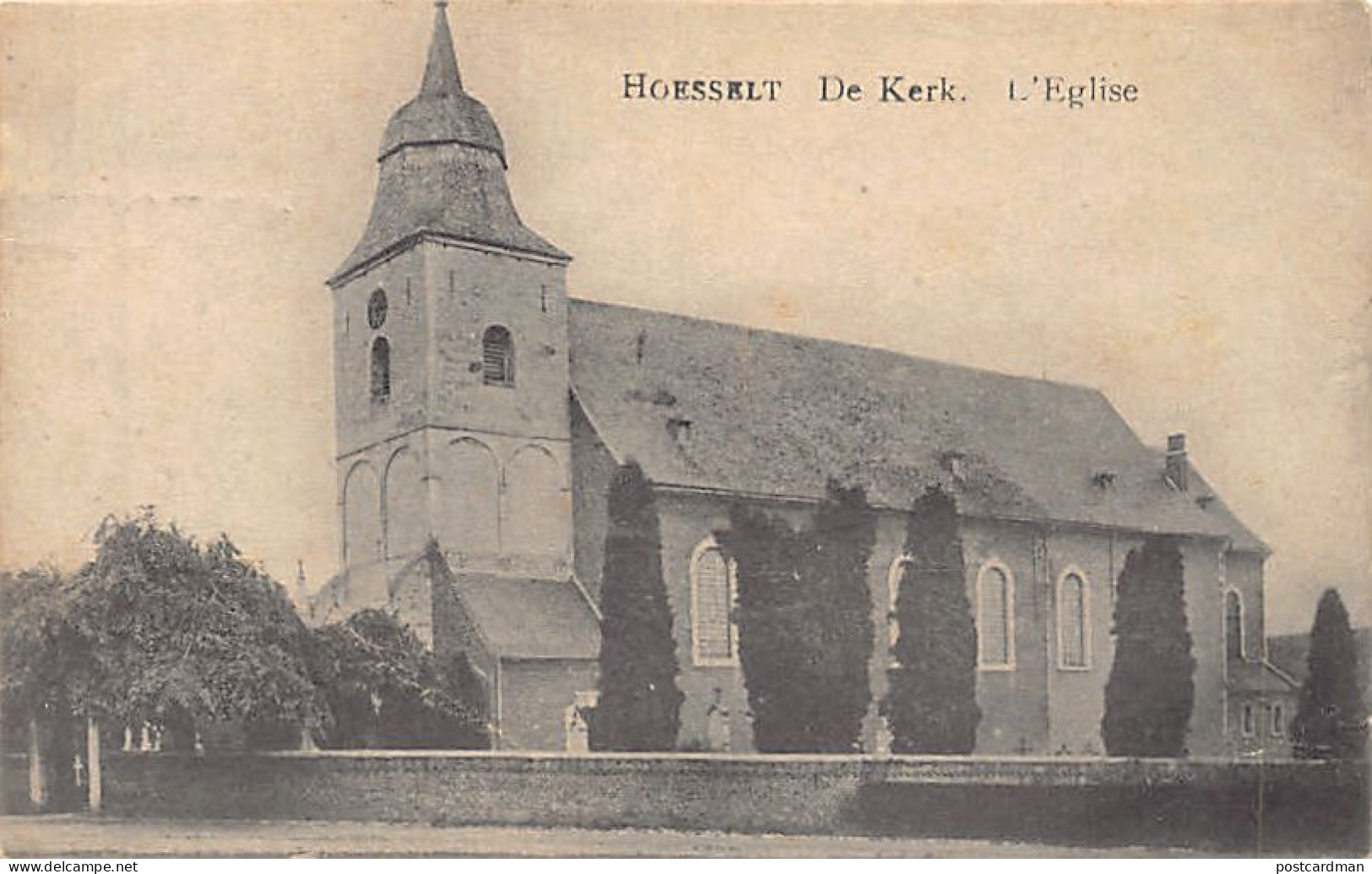 België - HOESELT (Limb.) De Kerk