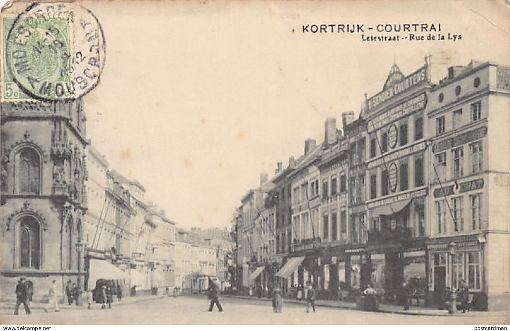 België - KORTRIJK (W. Vl.) Leiestraat