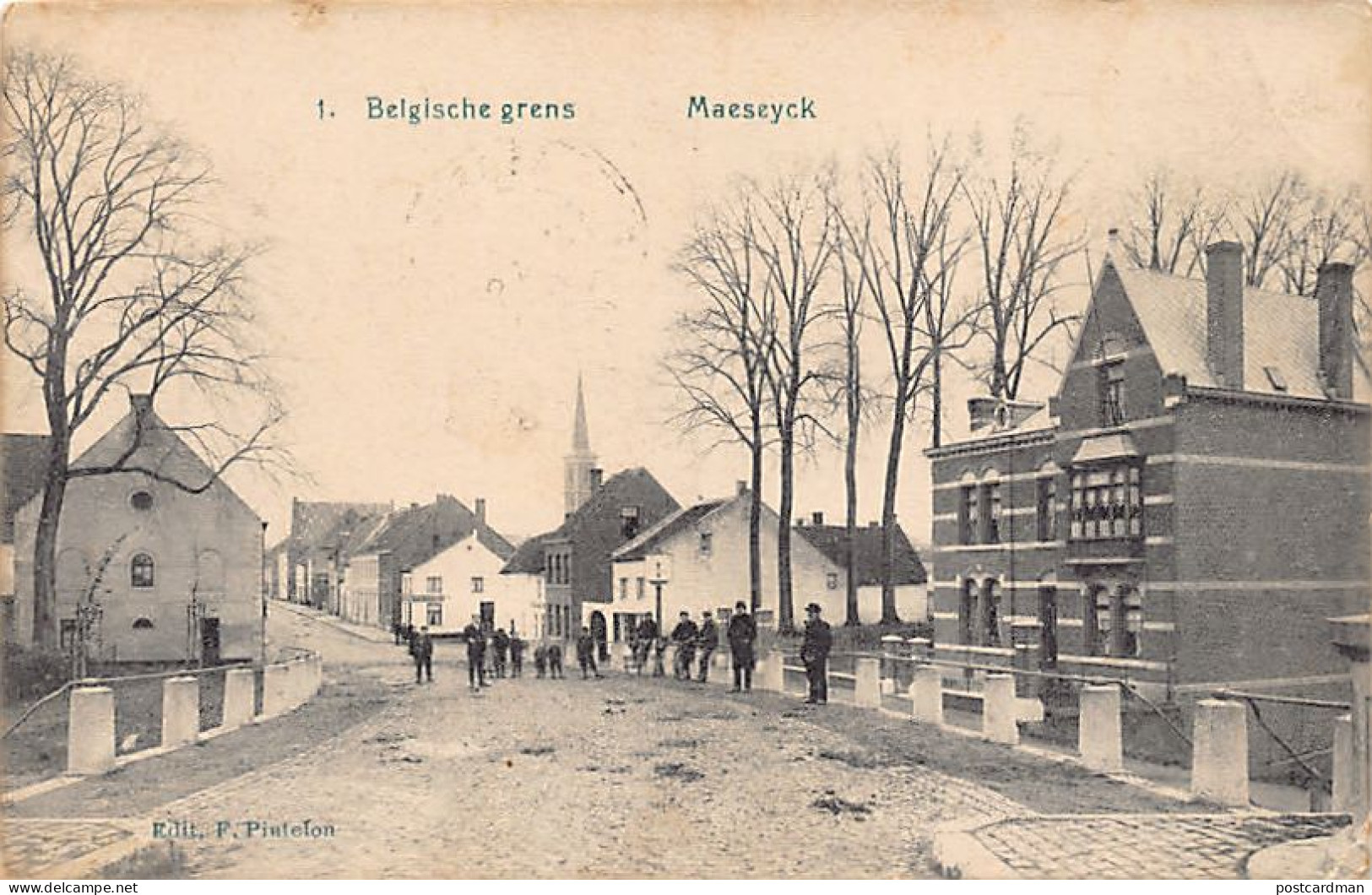 België - MAASEIK Maeseyck (Limb.) Belgische grens