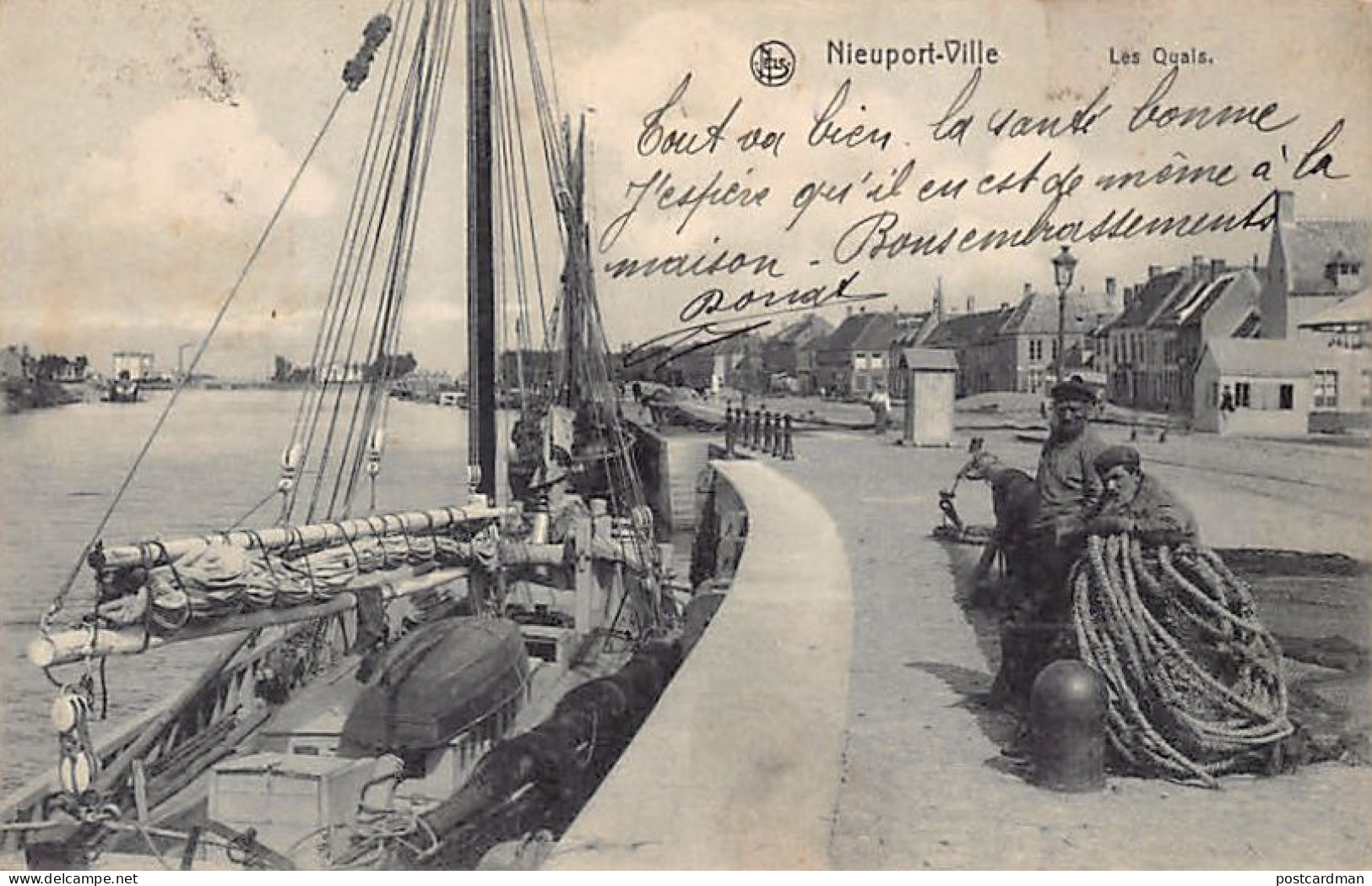 België - NIEUWPOORT (W. Vl.) De dokken