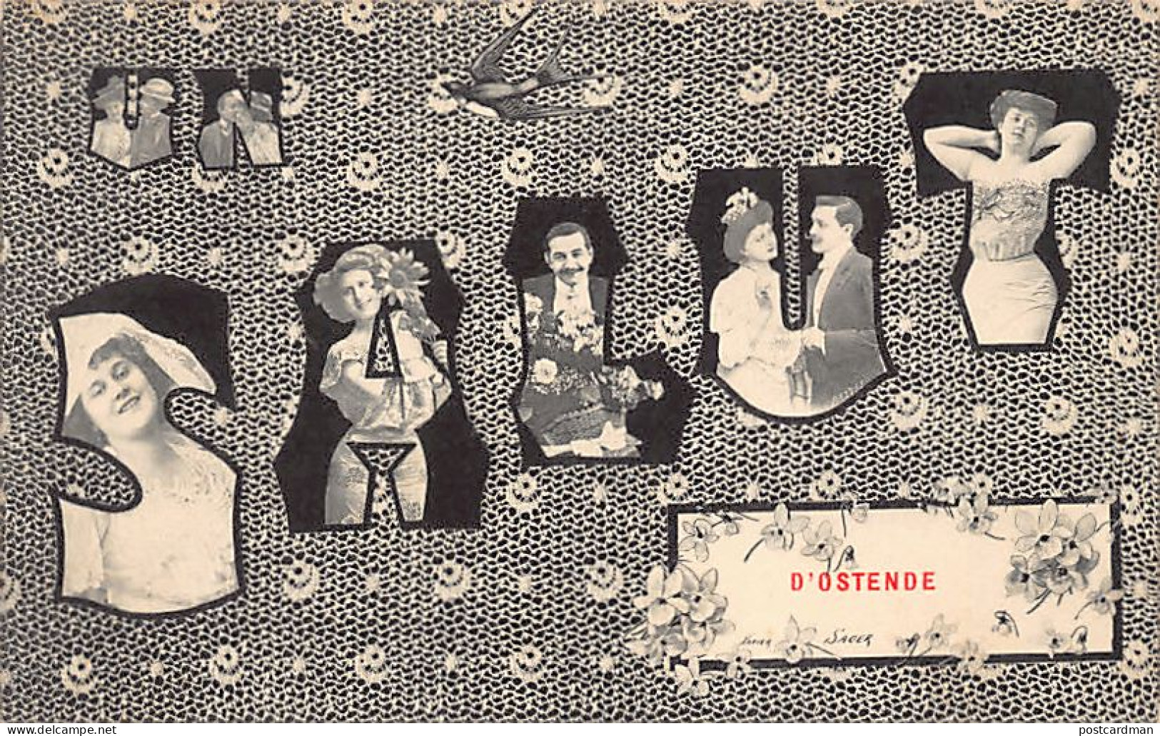 België - OOSTENDE (W. Vl.) Een groet uit Oostende