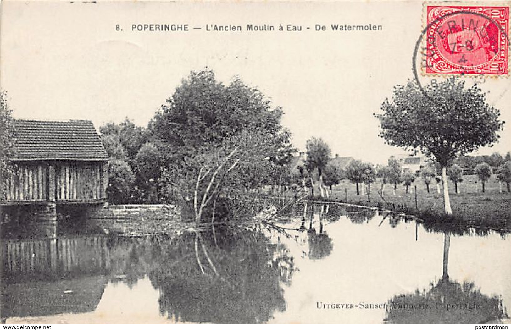 België - POPERINGE (W. Vl.) De watermolen