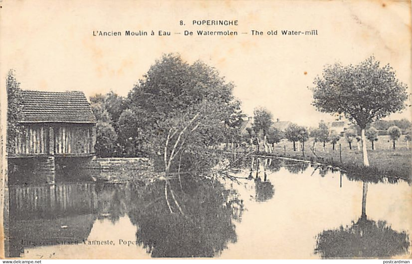 België - POPERINGE (W. Vl.) De Watermolen