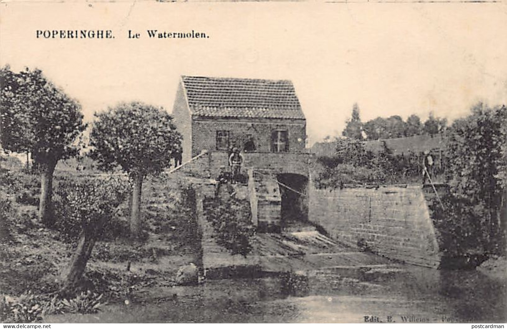 België - POPERINGE (W. Vl.) Watermolen