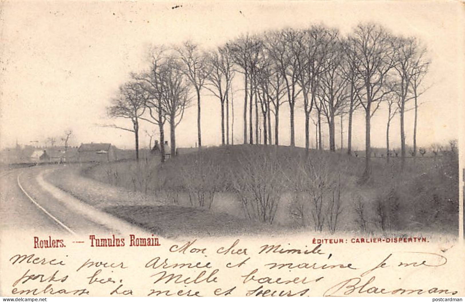 België - ROESELARE (W. Vl.) Tumulus Romain