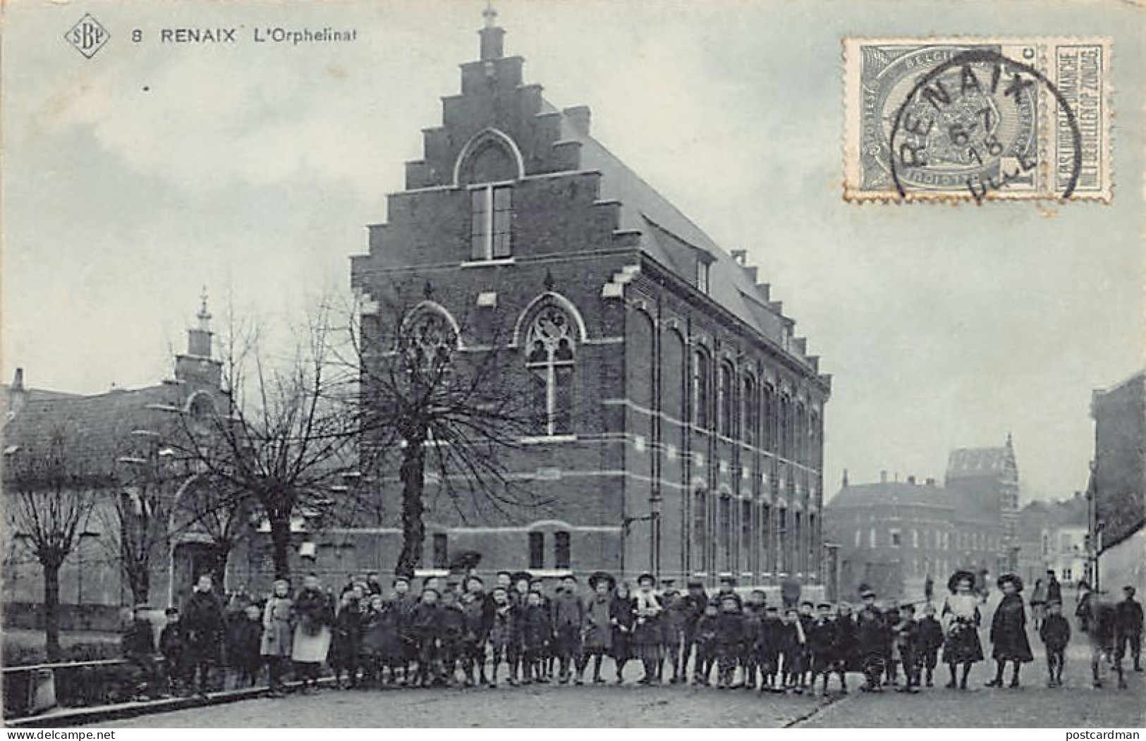 België - RONSE Renaix (O. Vl.) Het weeshuis - L'orphelinat