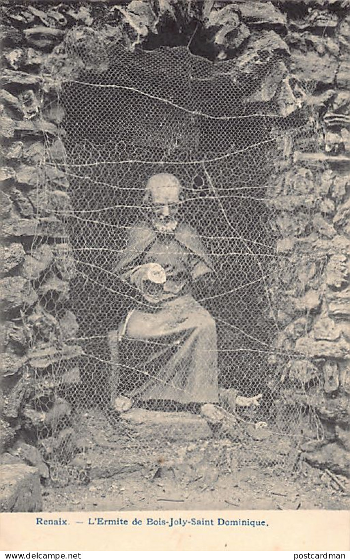 België - RONSE Renaix (O. Vl.) L'ermite de Bois-Joly-Saint Dominique - De kluizenaar