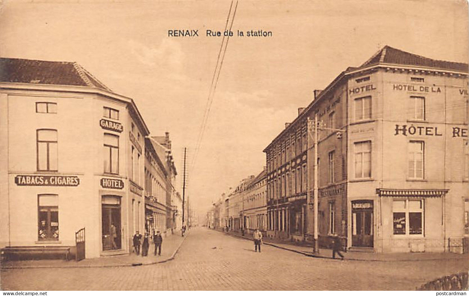 België - RONSE Renaix (O. Vl.) Statiestraat - Ed. Vancoppenolle