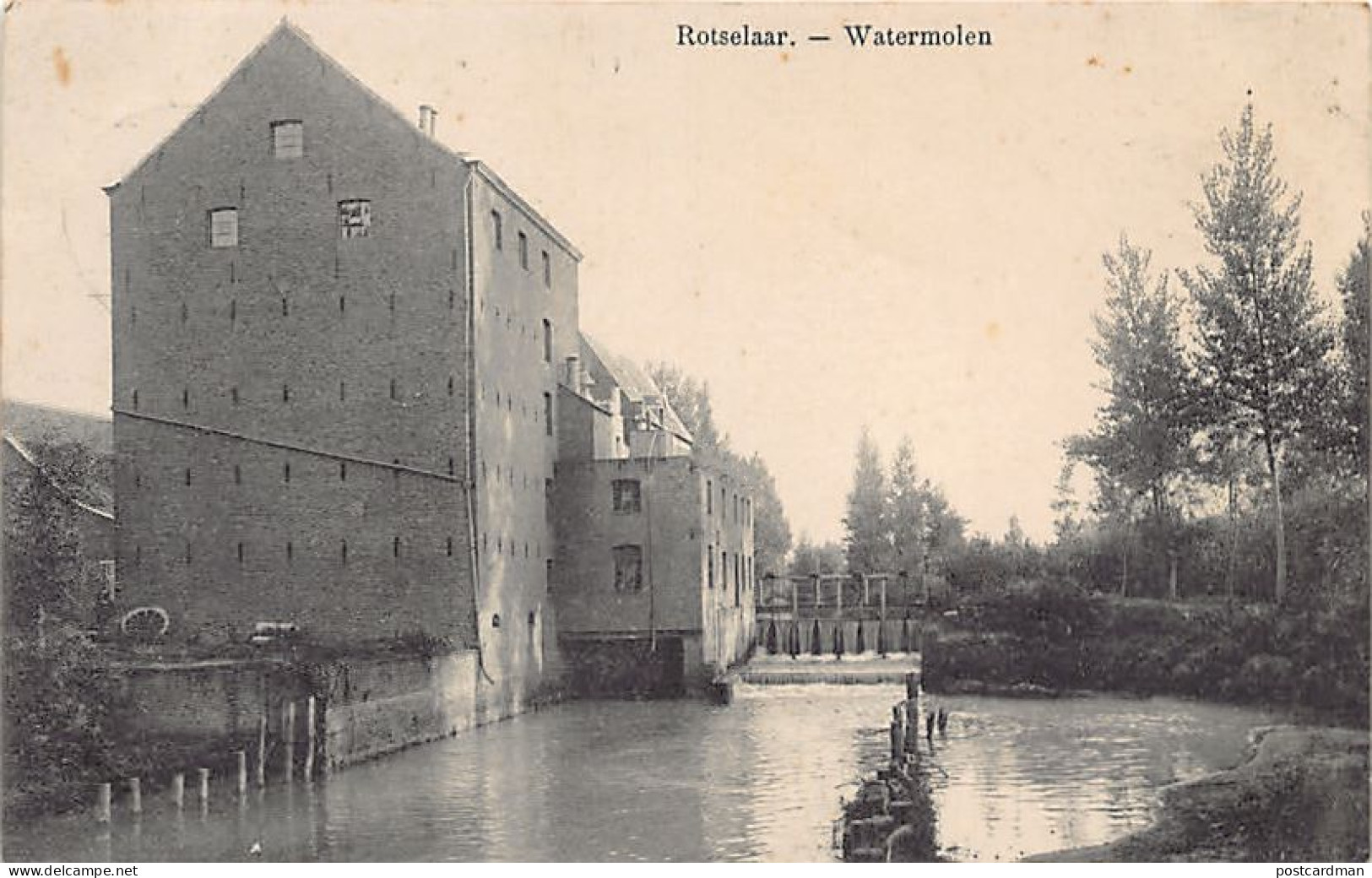België - ROTSELAAR (Vl. Br.) Watermolen