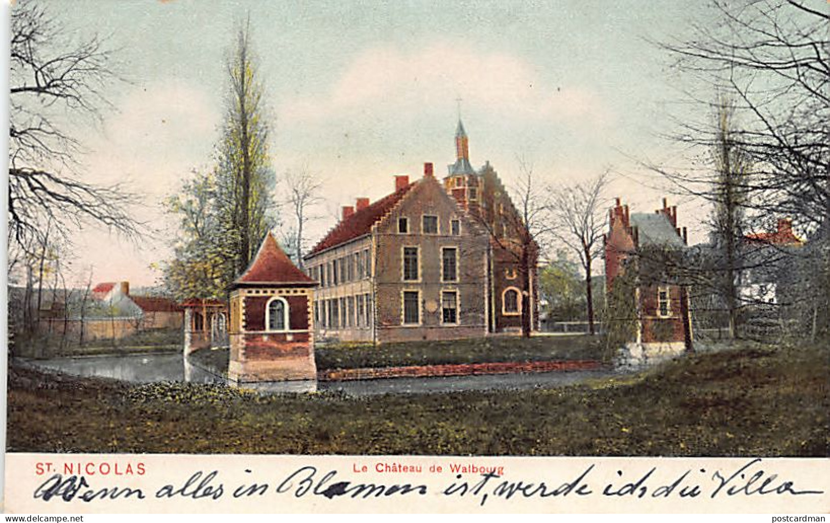 België - SINT-NIKLAAS (O. Vl.) Kasteel Walburg