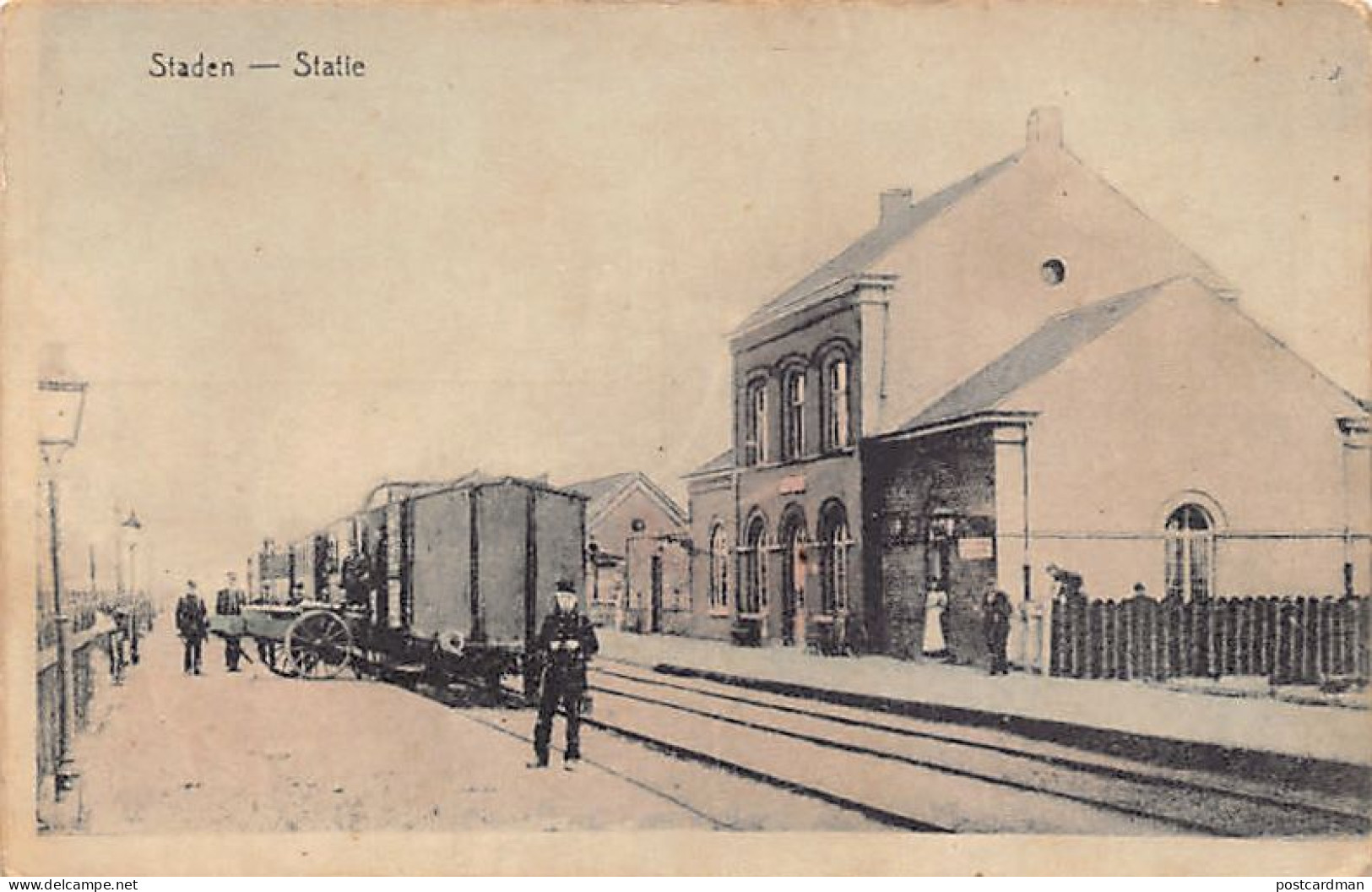 België - STADEN (W. Vl.) Statie