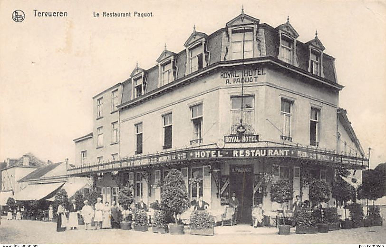 België - TERVUREN (Vl. Br.) Restaurant Paquot - Royal Hotel