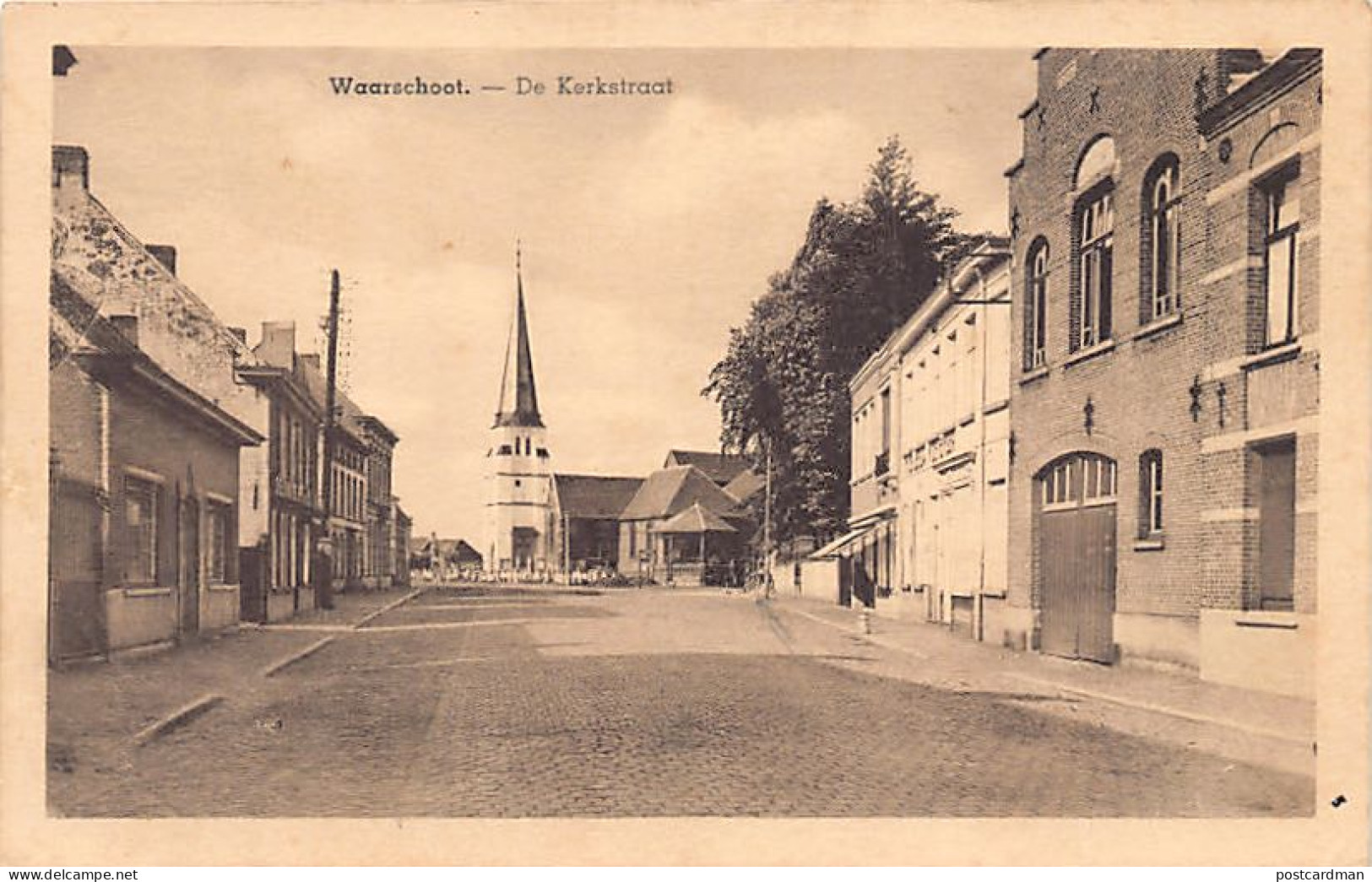 België - WAARSCHOOT (O. Vl.) De Kerkstraat