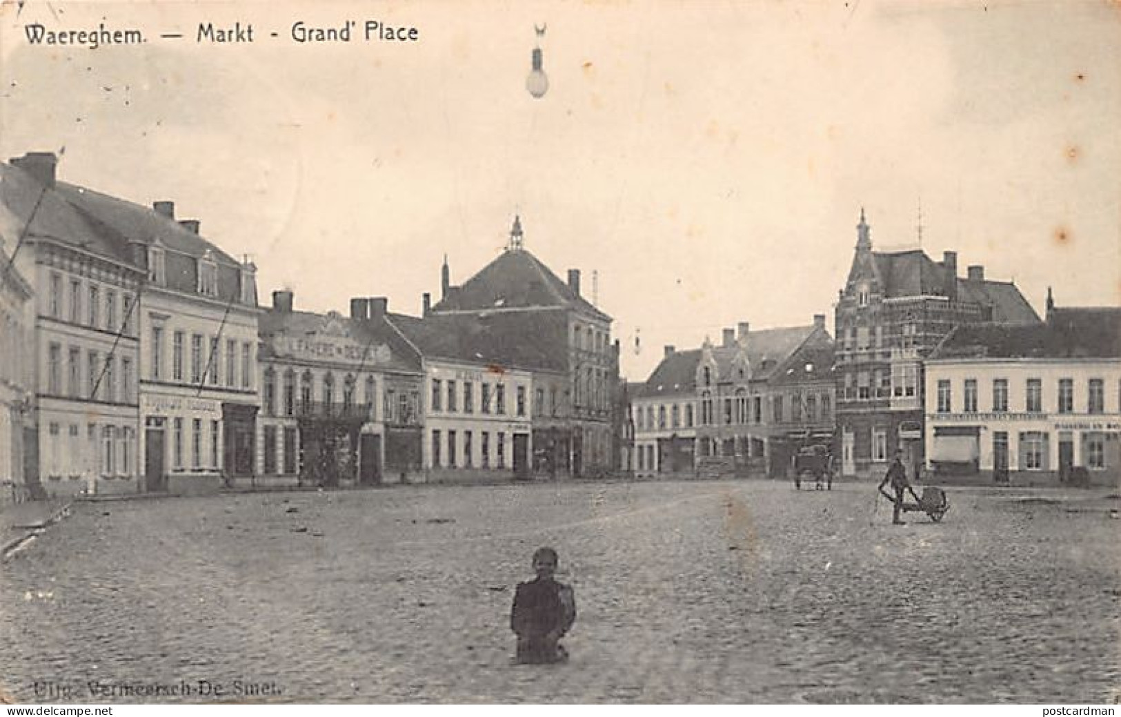 België - WAREGEM Waereghem (W. Vl.) Markt - Grand'Place
