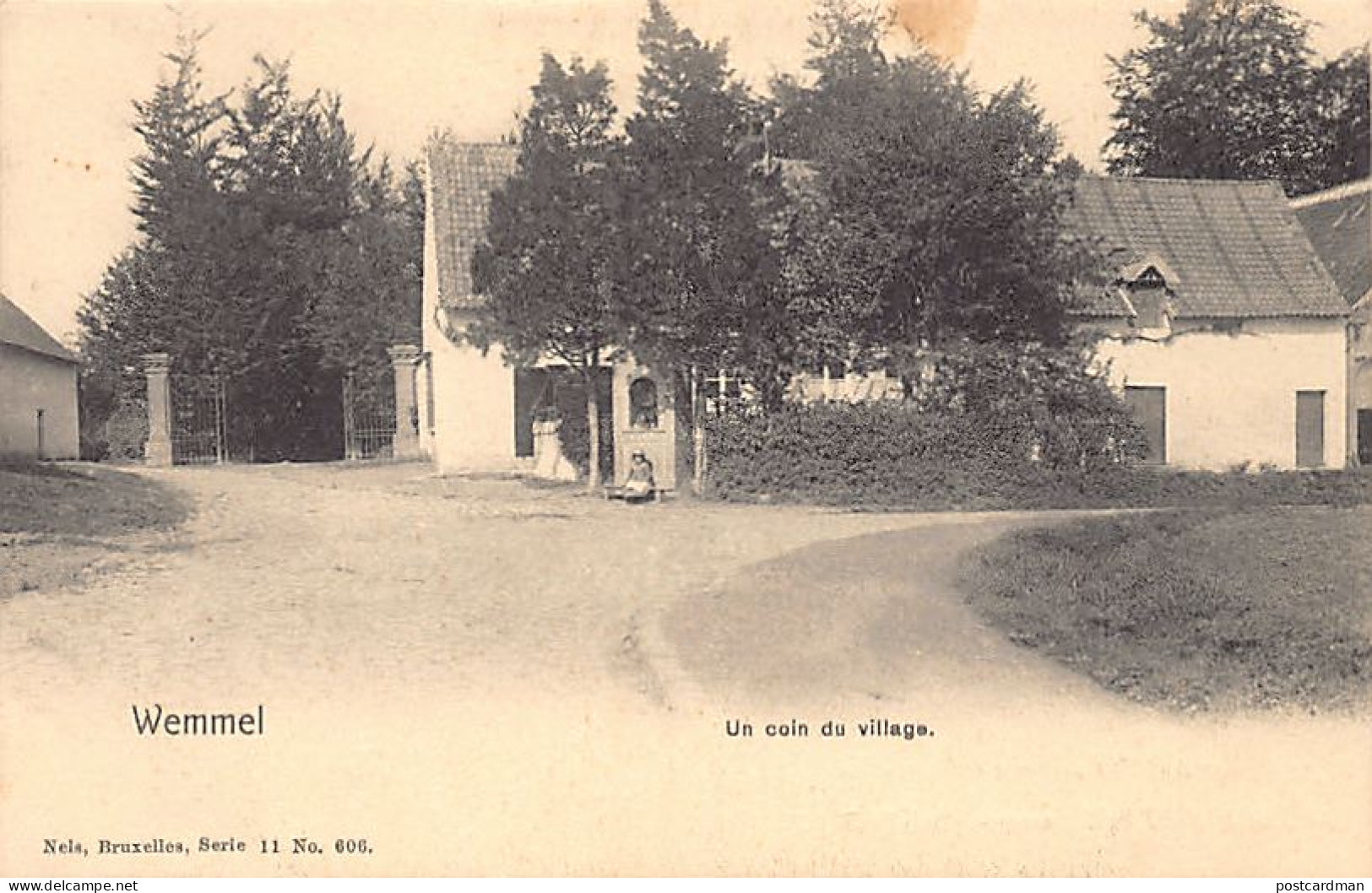 België - WEMMEL (Vl. Br.) Een hoek van het dorp - Uitg. Nels Série 11 N. 606