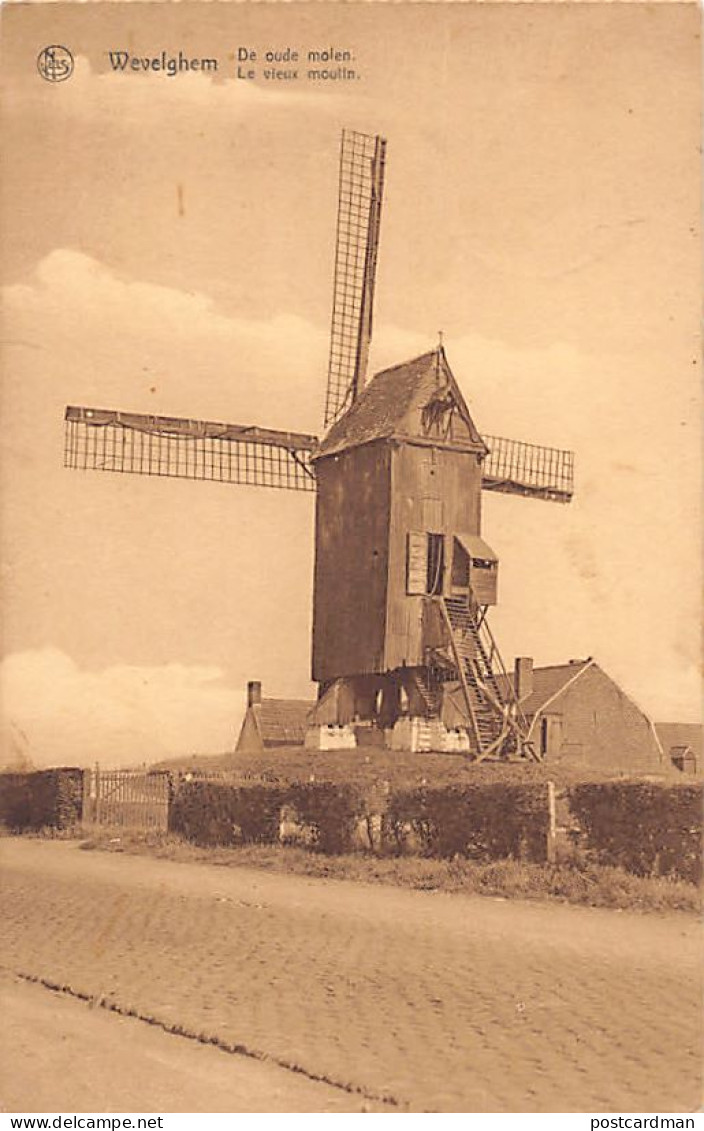 België - WEVELGEM - De pude molen