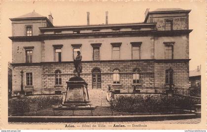 [-5%] BELGIQUE - Arlon - Hôtel de Ville - Aarlen - Stadhuis - vue en façade - Carte Postale Ancienne