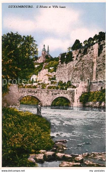 Luxembourg Luxembourg Alzette et Ville haute