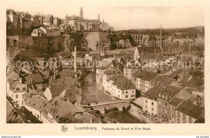 Luxembourg Luxembourg Faubourg du Grund et Ville Haute