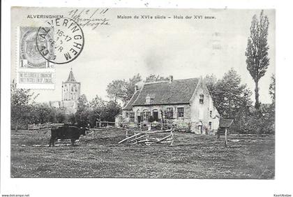 Alveringem - Huis der XVI eeuw.