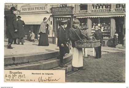 Bruxelles Marchand de beignets  Edit Nels Série 111 n° 5   PETIT METIER