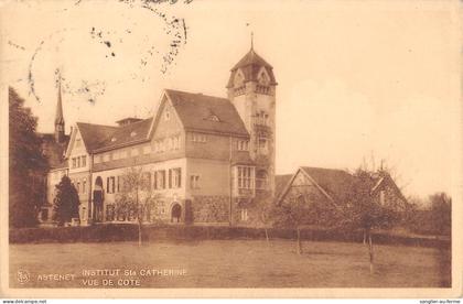 CPA BELGIQUE / ASTENET / INSTITUT SAINTE CATHERINE / VUE DE COTE